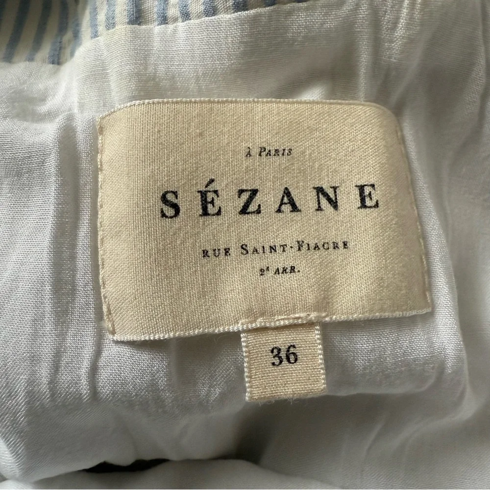 SEZANE Mathilde Dress Size 36 Size 4 - Picture 7 of 9